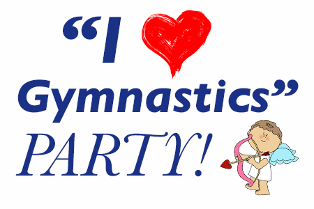 I Love Gymnastics Party
